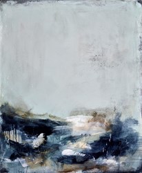 Limited Silence by Alison Britton-Paterson - Original Painting on Box Canvas sized 39x47 inches. Available from Whitewall Galleries